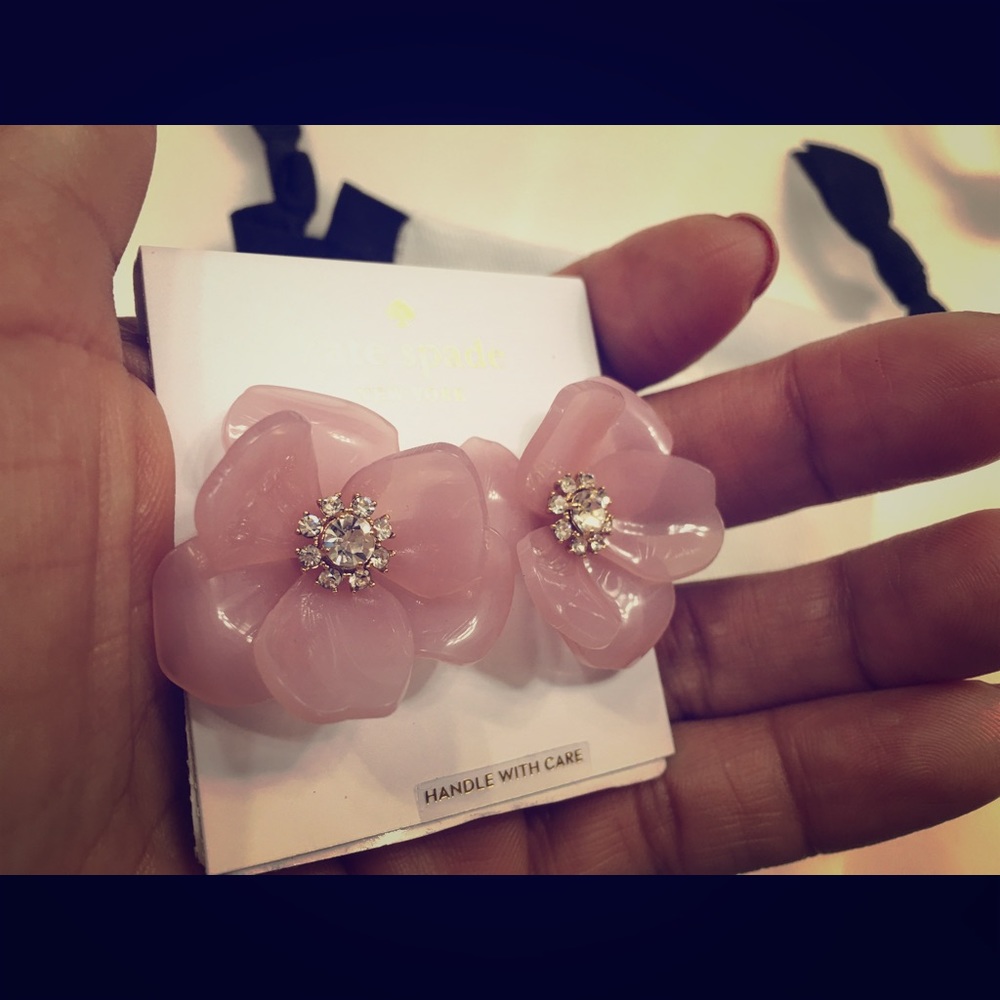 Kate Spade flower earrings! - Picture 3 of 7